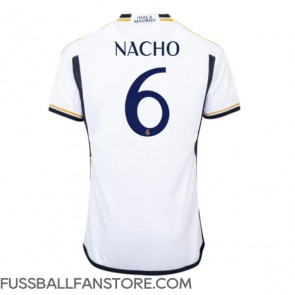 Real Madrid Nacho #6 Replik Heimtrikot 2023-24 Kurzarm